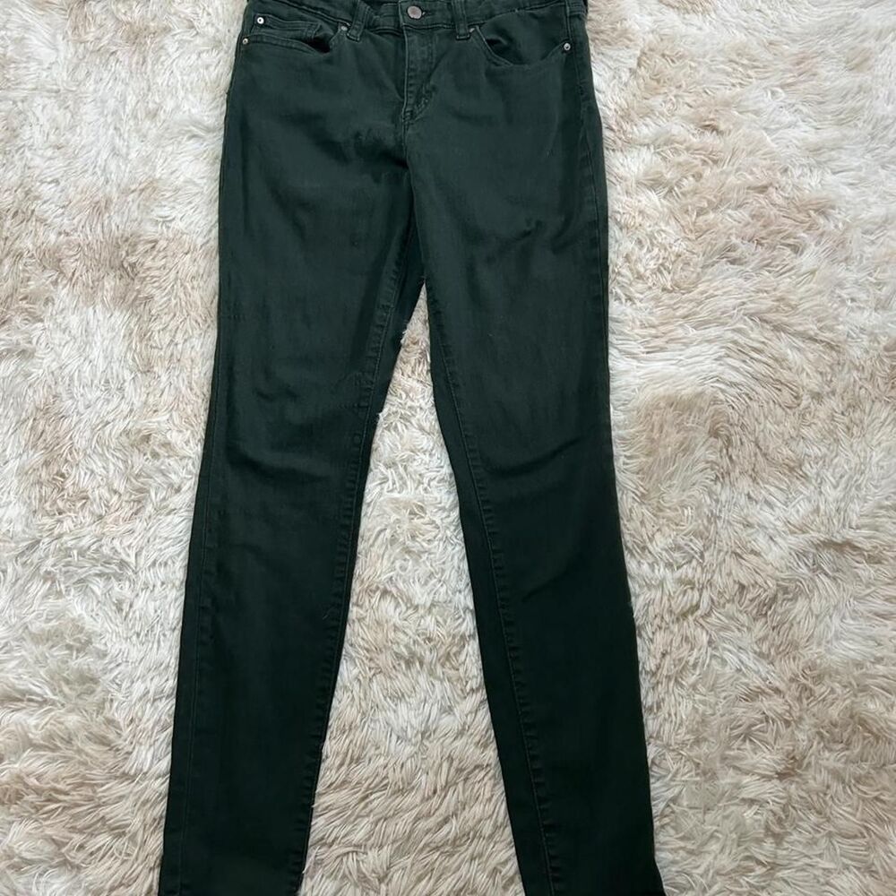 Gap Women's Green and Black Jeans